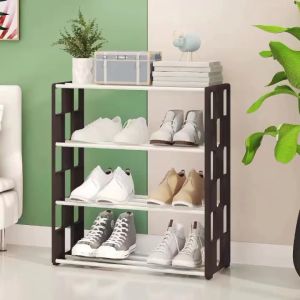 NEW Rak Sepatu 4 Susun RST 304 Frame Minimalis / Rak Sepatu Serbaguna  Rak sepatu 4 tingkat