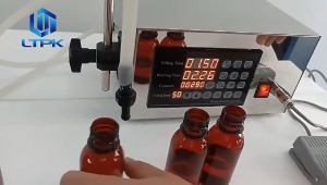 Liquid Filling Machine Semi-Auto Digital Control Electric Filling Machine 5-3500ml For Drink Juice Milk