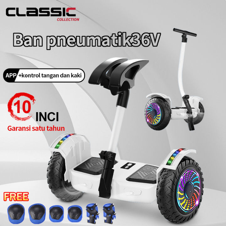 Segway 10 Inch Hoverboard Smart Balance Wheel with Bluetooth Speaker Scooter Electric Classiccollection Lazada Indonesia