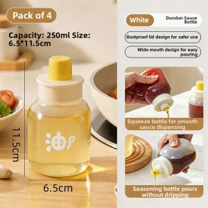 HALEXIONG | Food Grade Squeeze Condiment Bottle