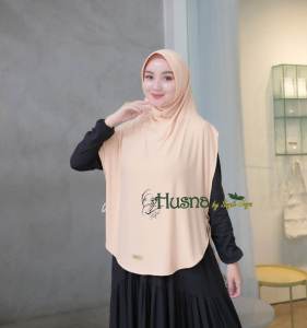 Hijab Khadijah Cardi Ropel HUSNA: Jersey Premium Zara
