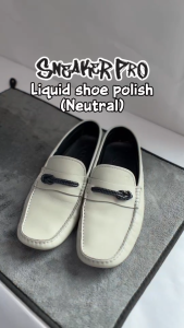 Sneaker pro : Liquid shoe polish น้ำยาขัดเงารองเท้าหนังสูตรพรีเมี่ยม (สำหรับสีขาว)