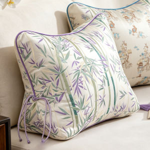 Lumbar Support Pillow Traditional Chinese Design For Office And Home