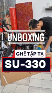 (ẢNH THẬT & VIDEO)BG- Ghế Tập Bụng Đa Năng Cao Cấp Phiên Bản Mới Nhất thiết kế cao cấp SU-330
