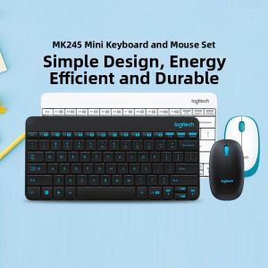 Logitech | Compact Wireless Mini Keyboard and Mouse Set
