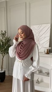 DRAPERY INSTAN HIJAB SET /HIJAB DRAPERY WEDDING & NON WEDDING