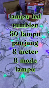 LAMPU LED TUMBLR HIASAN DEKORASI ACARA / LED DECORATIVE LIGHTS / TUMBLR DEKORASI KEMERDEKAAN