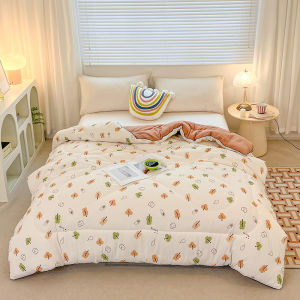Knitted Soy Fiber Quilt Core Spring Autumn Universal Children Single Person Summer Cool Air Conditioning Winter Cotton Quilt