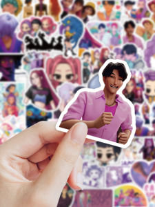 K-Pop Hunter Girl Group Cartoon Anime Character Decorative Q Version Waterproof Stickers 148 Pieces Two-Dimensional Decoration