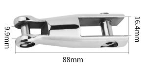 316 Stainless Steel Marine Hardware Yacht Speedboat Fishing Boat for 6-8MM Anchor Link One Anchor Connector