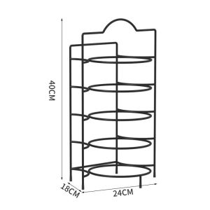 Multi-layer Kitchen Storage Rack for Hotpot Preparation