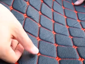 Leather Motorcycle Seat Cover Anti-Scratch Easy-Clean Cushion Protector