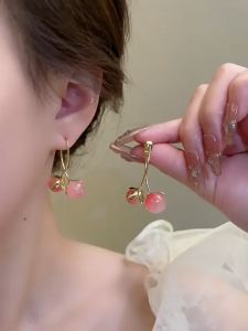 Bông tai đi dạo xu hướng mới - bông tai nữ hàn quốc đi tiệc hoa tai nữ khoen tai nữ bông tai hoa set bông tai nữ sang chảnh khuyên tai KT43.45803 bông tai cute giá rẻ BSTKL - [NaLa Shop]