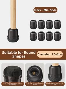 XIJIJIA | Noise Reducing Non-slip Protective Silicon Foot Pads