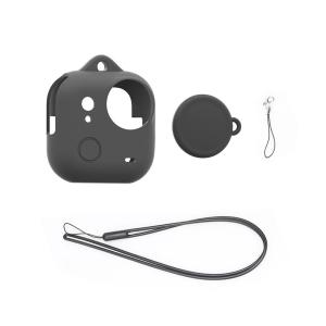 Puluz | PULUZ Ốp Silicon Cho Insta360 GO Camera Siêu Chống Trầy Xước Cao Su Mềm Bảo Vệ Có Nắp Ống Kính Phụ Kiện Máy Ảnh