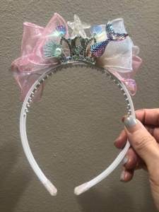 Mermaid princess underwater crown hairband: Party birthday dress up children to adults Elsa Frozen