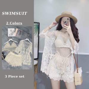 Ren 08-Set Ren Bikini Đi Biển Bộ Bơi Nữ 3 Chi Tiết Có Bán Rời
