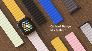 DUX SD Series Mix & Match Magnetic Watch Strap for iWatch Ultra S1 S2 S3 1 2 3 4 5 6 7 8 9 10 11 SE Double-Sided Band