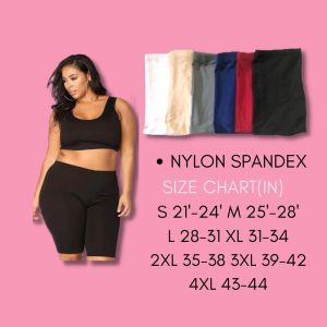 Plus Size Boyleg/Cyclings Shorts Makapal