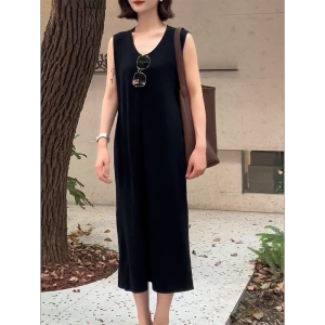 QINGNAER | Slimming Loose Maxi Dress