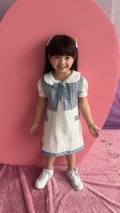 Two Mix - Belva Dress Anak Perempuan Lucu - Baju Anak Cewek 1-12 Tahun 4391
