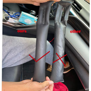 Microfiber leather Car Seat Gap Fillers - Fit For Suvs Trucks & Cars | Leak-Proof & Dirt-Resistant | Easy Clean