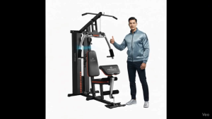 SellinCost FWM FitExperte Home Gym Station 72kg Weight Stack Gym Equipment Set Gym Set Weight Lifting Multifunction Workout Station Exercise Leg Press Machine Chest Press Pulley (2Yr Warranty) HG1W1300 HG1WKS HG3WKS