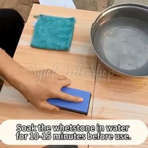 Double-Sided Whetstone Knife Sharpening Stone Kitchen Knife Sharpener Grinding Strip 双面磨刀石
