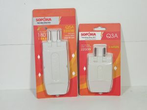 Ổ cắm chia SOPOKA thông minh Q3A-Q5T 2 chân xoay chiều 180 độ chịu tải 2200W