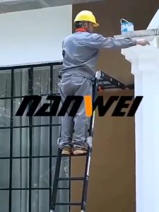 Tangga Teleskopik Multifungsi / Paduan Aluminium Tangga Lipat Teleskopik