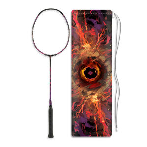 Kumpoo | Offensive Pro Competition All-Carbon Durable Badminton Racket 4U