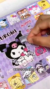 BETTIE 40Holes Sanrio Box Random Surprise Lucky Toblos Mainan / Boneka Sanrio Bingo Blind Box Sanrio