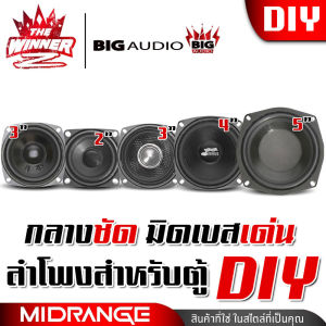 [1ดอก] ลำโพงเสียงกลาง มิดเบส ลำโพงรถยนต์ ดอกลำโพง ดอกลำโพงรถยนต์ ลำโพงDIY ประกอบตู้DIY กลาง2นิ้ว กลาง3นิ้ว กลาง4นิ้ว กลาง5นิ้ว AMS-215 BIG AUDIO YD78-60 YD103-70A-6 DM-499BT AMS-525 YD135-100-2 thewinnerz - Lazada