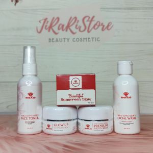 (Free Gift) PAKET SKINCARE MAXIE GLOW + SUNSCREEN ORIGINAL BPOM