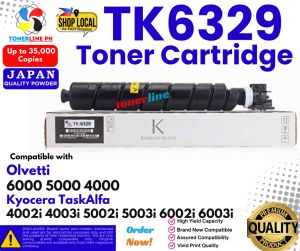 OLIVETTI 6000 5000 4000 TK6329 Toner Cartridge Taskalfa 4002i 4003i 5002i 5003i 6002i 6003i