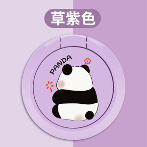 Panda Design Metal Phone Ring Holder Stand Shell Ring Finger Snap Cute Cartoon Style Mobile Phone Bracket Cute Lazy Phone Circle Ring