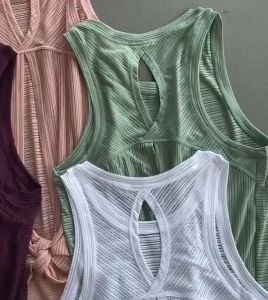 Áo tank top mặc ngoài lưới buộc dây phía sau mặc 2 kiểu