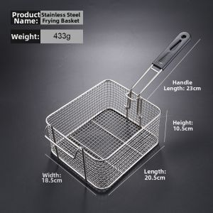 Commercial Oil Filtering Basket Stainless Steel