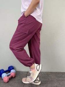 maytryit | Plus Size Loose Fit Running Joggers Moisture Wicking Summer Pants