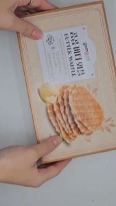 Gomgom Butter Waffle 192g(32gx6pcs) /Korean premium snack /Coupang brand coffee snack