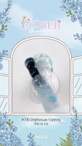 [ SHIP NGAY 2H ] "The gel - Flower Topping Edition 5 color": Set sơn gel The gel cao cấp Hàn quốc với 5 màu nhũ Topping Hoa độc đáo và xinh tươi