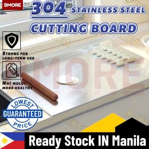 304 Stainless Steel Kitchen Cutting Board Is Easy To Clean Double-sided and Versatile Suitable for Handling Kitchen Vegetables