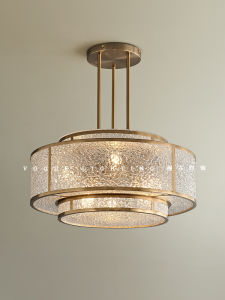 VOGUE | New Chinese Style Water Ripple Chandelier