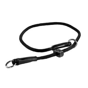 Traction Rope Gear Choke Collar For Dog Training Handmade of Cord with Limiter Waterproof Dog Training Rope Accessories