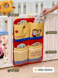 กระเป๋าใส่รองเท้าแบบพับได้สำหรับเด็ก รองเท้ากันลื่น กระเป๋าใส่ของสำหรับทารก รูปหัวใจ ขนาดเล็ก เหมาะสำหรับใช้ในบ้านและในสวน