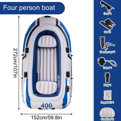 MONLEYTA | Durable Large Inflatable Kayak Single or Double Person Raft