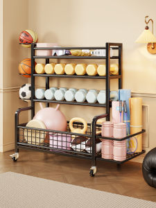 WUBUWEI | Mobile Exercise Gear Storage Rack