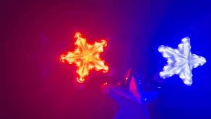 24V Five-Pointed Star Truck LED Side Light Universal Decorative Signal Marker Light