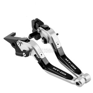 สำหรับ Yamaha MT-09 MT09 2014-2020 ชุดก้านคลัตช์และก้านเบรก CNC ปรับระดับได้ พับได้ อะไหล่รถจักรยานยนต์