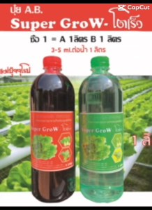 AB ไฮโดรฯ Super GroW-โตเร็ว 1-5 ลิตร